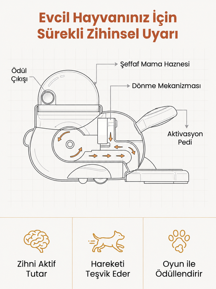 Pativex Zihni Çalıştıran Mama Oyuncağı